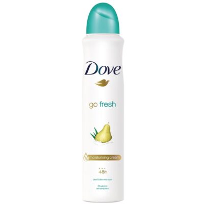 اسپری ضد تعریق داو مدل Go Fresh رایحه گلابی و آلوئه ورا