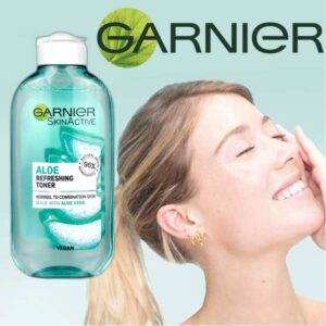 تونر آلوئه ورا مدل aloe refreshing گارنیر Garnier