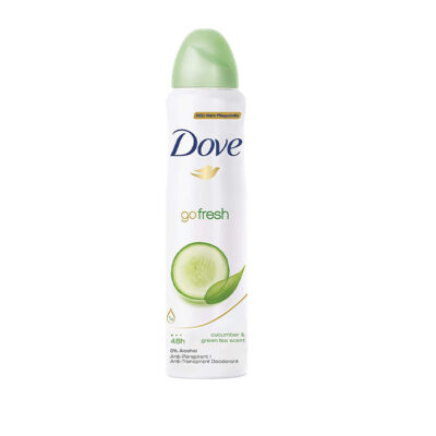 اسپری ضد تعریق 48 ساعته go fresh داو رایحه خیار و نعنا