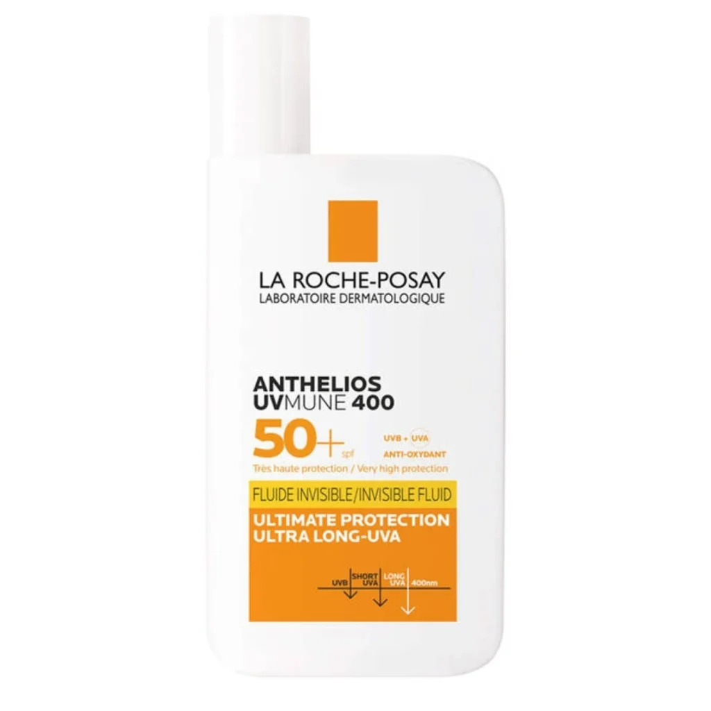 ضد آفتاب لاروش پوزای مدل Invisible Fluid با +SPF 50